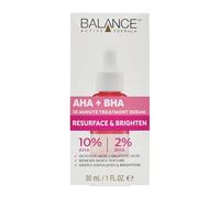 Balance Active Formula AHA 10% + BHA 2% Retexturising Serum - Deep Exfoliation for Brighter Skin, Smooths Texture, Dermatologically Tested, Gentle Yet Effective - 30ml
