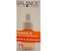 Balance Active Formula Vitamin C Brightening Serum, 3% Active Vitamin C, Glow & Radiance