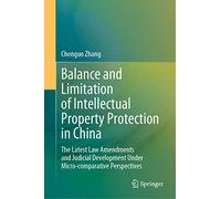 Balance and Limitation of Intellectual Property Protection in China: The Latest Law Amendments and Judicial Development Under Micro-comparative Perspectives
