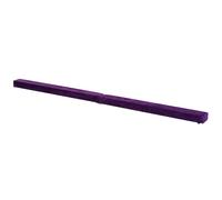 Balance Beam Trainer Purple Suede 210x10x6.5cm Wood EPE Foldable 120kg for Kids