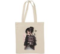 Balance Between Calm And Chaos Natural Cotton Tote Bag White