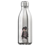Balance Between Calm and Chaos Vacuum Insulated Thermal Water Bottle Silver