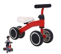 Balance Bike - Compact Ride Structure, Smooth Rolling Wheels, Ergonomic Handle Support | Beginner Riding Toy for Growth Coordination, Muscle Control Improvement, Nursery Space, Home Activity A