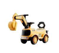 balance bike Kids Construction Digger Ride On Push Car Under-seat Storage Anti-Rollover Device Toys for Boys Girls ride on toys(Gelb)