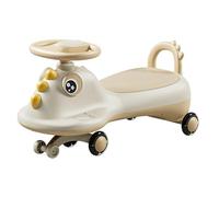 balance bike Ride On Push Car with Smooth Wheels Storage seat Crocodile Rocking Sliding Toy for Indoor Outdoor ride on toys(Gelb,Flash wheel)