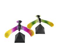 Balance Bird Pyramid - Finger Gravitys Eagle Toy, Retro Magic Science Trick, Nostalgic Party Giveaway | Creatives Modern Design Fun Office Desktop Decor For Kids Adults Decompressions Entertainment