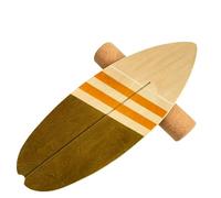 Balance Board Indoor Surfboard Surf Style Home Fitness with Wheel for Exercise, Athletic Training and Board Sports - Fun Workout Equipment For Balance, Stability and Improving Core Strength