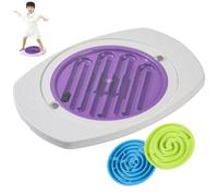 Balance Board Kids, 53x39cm Kids Wobble Balance Board with 3-Level Replacement Maze, Non-Slip Toddler Training Sensory