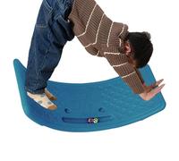 Balance Board Kids, Wobble Board Seesaw for Toddlers, Children's Balance Boards Bounce Board Games Toys, Non Slip Sensory Training Balance Beam Core Strength Yoga Equipment for Boys, Girls (1-B)