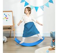 Balance Board, Kids Wobble Board Stepping Stone, Montessori Toy for 3-6 Years ZONEKIZ Dark Blue One Size