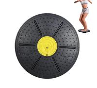Balance Board Maze, 2025 New Balance Board with Marble Maze, 10°-30° Tilt Non-Slip Round Fitness Wobble Boards for Core Strength Stability, Yoga/Pilates for Home Gym Office (Yellow)