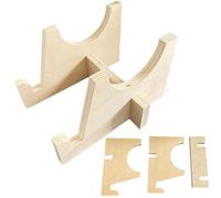Balance Board Storage Rack - Roller Board Holder - Wooden Workout Equipment Stand for Women Men Adult Home Gym Indoor Exercise Center