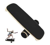 Balance Board Trainer, Balance Roller Boards with Roller, Load Bearing 160kg, Non-slip Wobble Board for Skateboarding, Teenager Improves Core Stability, Fitness & Rehab Balance