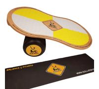 Balance board with mat RollerBone Eva Pro Jaune 74x41,5x3 cm