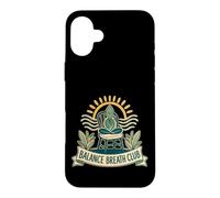 BALANCE BREATH CLUB Seated Pose Chair Sun Case for iPhone 16 Plus