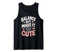 Balance But Make It Cute Rider Aesthetic Tank Top
