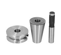 Balance Collet Chuck, CNC Tool Holder with 3 Point Design and 25000rpm Rating, Precision Ground for Lathe Milling Drilling, Made of 20CrMnTi Alloy Steel (BT50 Knife Corrector)