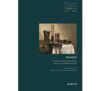 Balance : Figuren Des Aquilibriums in Den Kulturwissenschaften