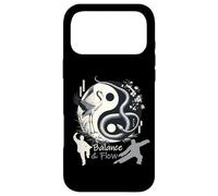 Balance & Flow Tai Chi Yin Yang Crane Snake Martial Arts Case for iPhone 17 Pro Max