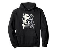 Balance & Flow Tai Chi Yin Yang Crane Snake Martial Arts Pullover Hoodie