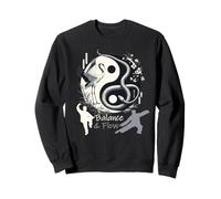 Balance & Flow Tai Chi Yin Yang Crane Snake Martial Arts Sweatshirt