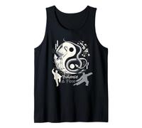 Balance & Flow Tai Chi Yin Yang Crane Snake Martial Arts Tank Top