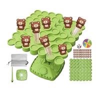 Balance Game, Cartoon Tree Puzzle, 17x14cm, Tabletop Balancing Game, Kids Stacking Toy, Boosts Memory Skills, For Preschool Children Parent-Child Play
