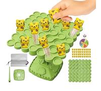 Balance Game, Engaging Frog Theme, 17x14cm, Stacking Toy, Kids Puzzle, Engaging Family Fun, for Preschool Boys Girls Parent-Child Family Birthday Playtime