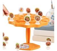 Balance Game, Stacking Skill Puzzle, Interactive 2-Player Challenge Toy with Precision Pieces for Coordination Steady Hand Development, Boosts Focus Patience Strategy for Home Travel Play