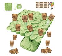 Balance Game - Stacking Toy for Hand Eye Coordination | ABS with Smooth Edges, Colorful Pieces for Fine Motor Skills Training, Interactive Family Activity Set for Kids Learning Play