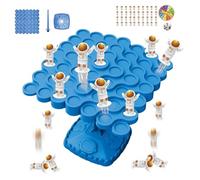 Balance Game - Stacking Toy for Hand Eye Coordination | ABS with Smooth Edges, Colorful Pieces for Fine Motor Skills Training, Interactive Family Activity Set for Kids Learning Play