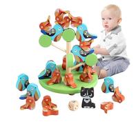 Balance Game - Wooden Board Game Bird Balance - Interactive and Fun Educational Activity for Indoor Fine Motor Skills for Family, School, Adults