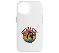 Balance & Grace Gymnast Handstand with Heartbeat Line Case for iPhone 14