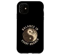 Balance In Every Branch Tree Yin Yang Bonsai Grower Case for iPhone 11