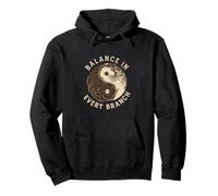 Balance In Every Branch Tree Yin Yang Bonsai Grower Pullover Hoodie