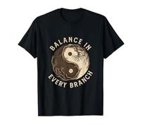Balance in Every Branch Tree Yin Yang Bonsai Grower T-Shirt