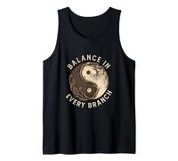 Balance in Every Branch Tree Yin Yang Bonsai Grower Tank Top