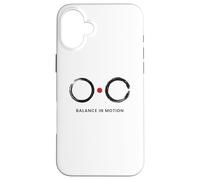 Balance in Motion - Minimal Zen Enso Design Case for iPhone 16 Plus