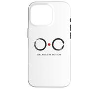 Balance in Motion - Minimal Zen Enso Design Case for iPhone 16 Pro
