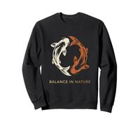 Balance In Nature Yin Yang Koi Fish Zen Spiritual Harmony Sweatshirt