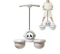 Balance Jumping Ball, Cartoon Bouncing Board Toy, Light Music Jump Ball with Handle, Children Balance Exercise Toy, Interactive Active Play Equipment, for Indoor Outdoor Boys Girls Birthday Party