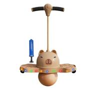 Balance Jumping Ball, Luminous Bouncy Animal, Jumping Board with Trick Function, for Teenagers, Adults, Home, Garden, Playroom, Living Room, Bedroom, Park, Gym