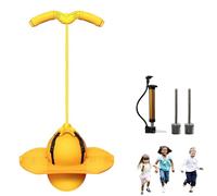 Balance Jumping Ball With Handle, Thickened Inflatable Hopper Ball, Detachable Anti Slip Design For Amusement Parks, Courtyards And Gyms(1PC*B)