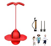 Balance Jumping Ball With Handle, Thickened Inflatable Hopper Ball, Detachable Anti Slip Design For Amusement Parks, Courtyards And Gyms(1PC*A)