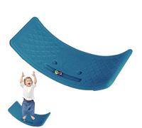 Balance Learning Board - Tilted Wood Trainer, Compact Swing Frame | Active Wobble Exercise, Early Skill Aid, Open Play Zone With Children Room Support, Muscle Coordination Development Space