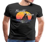 Balance Master Boats and Hoes, Step Brothers T Shirt L Black
