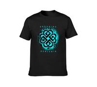 Balance Master Breaking Benjamin Unisex 100% Cotton Short-Sleeve T-Shirts Black M