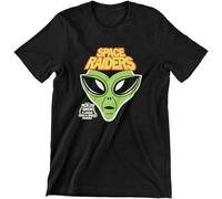 Balance Master Vintage Space Raiders Pickled Onion T Shirt Funny Vintage Gift O-Neck Unisex Short Sleeve T-Shirt Black L