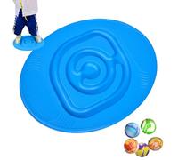 Balance Maze Board, Sensory Toys Equipment, Wobble Balance Board for Kids, Adorable Wood Material, Physical Exercise Feature for Yoga And Coordination Development Play Use