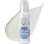 Balance Me Collagen Boost Moisturiser 50ml, Anti Aging Face Cream with Hyaluronic Acid and Peptides, Skin Tightening and Neck Firming for Dry Skin